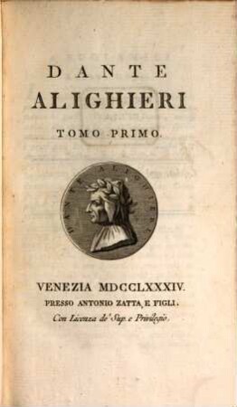 Dante Alighieri, 1