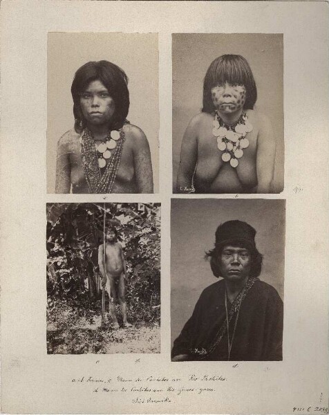 Portraits of Cashibo Indians