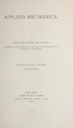 Applied Mechanics