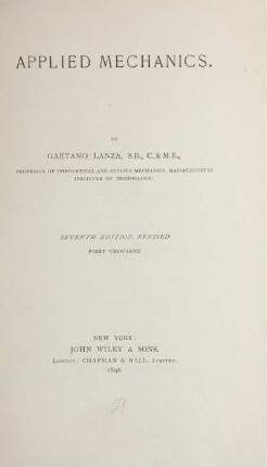 Applied Mechanics