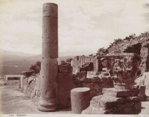 Ruinen von Solunto östlich von Palermo auf Sizilien