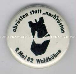 "Abrüsten statt nachrüsten"