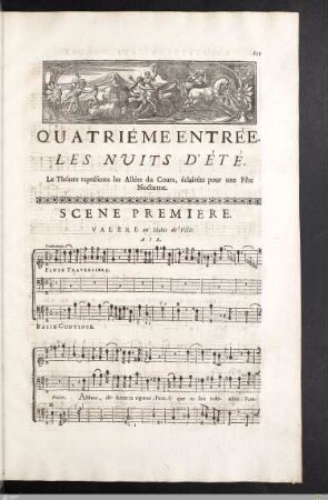 Quatrième Entrée