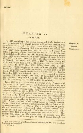Chapter V. Capital