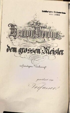 Der Gang nach Emmahus : geistl. Tonstück nach d. Evangelium Lucä 24, 13 - 24 ; für großes Orchester ; op. 27