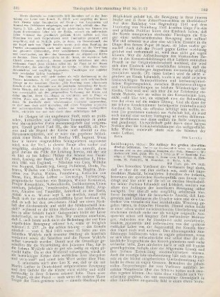 342-343 [Rezension] Seidlmayer, Michael, Die Anfänge des großen abendländischen Schismas