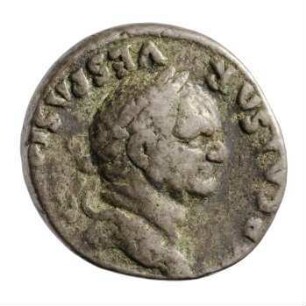 Münze, Denar, 74 n. Chr.