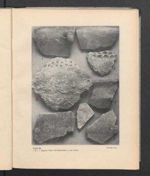 Tafel III. [Keramik aus Baugrube Göller, Tränke 20, in Fulda].