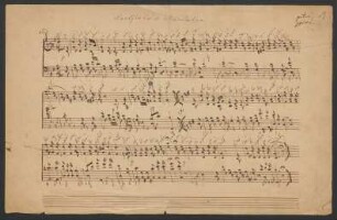 Hirtenlied. Arr; Coro; g-Moll; MWV F 12