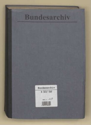 Tätigkeitsberichte: Monatsberichte der Monuments, Fine Arts and Archives Restitution Branch
