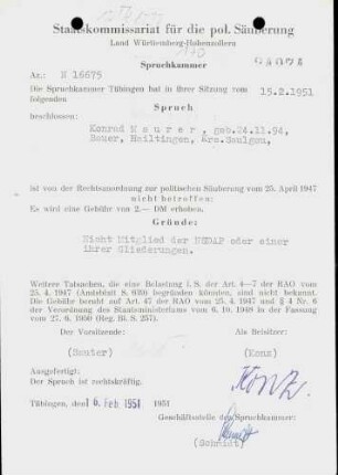 Maurer, Konrad