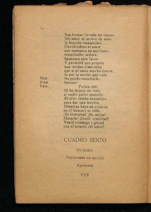 Cuadro sexto