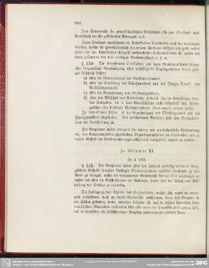 Zu Abschnitt XI