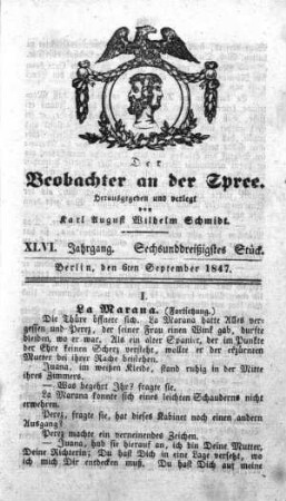 36. Stueck, 6. September 1847