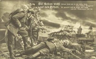 Bei Sedan wohl auf den Höhen - Scharr mich ein [...]