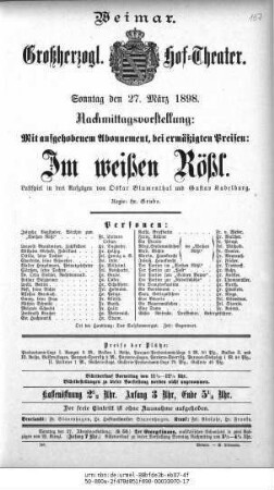 Im weißen Rößl