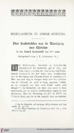 Nederlandsche en andere Oudheden