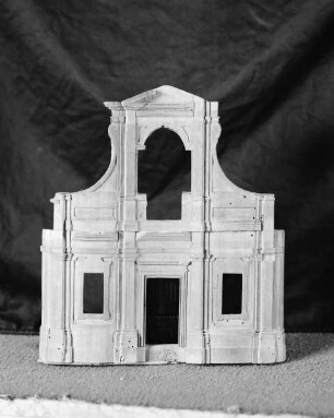Modell der Kirche San Martino