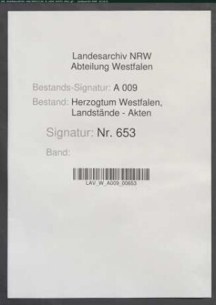 Ratifikation des Landtagsabschieds vom 29. 7. durch das Domkapitel (Konzept und Original)