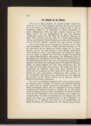 Die Schlacht an der Marne