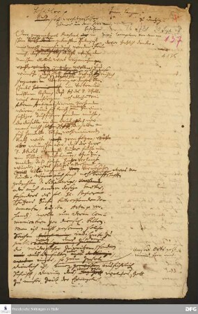 Brief von August Hermann Francke an Ernst Lange.