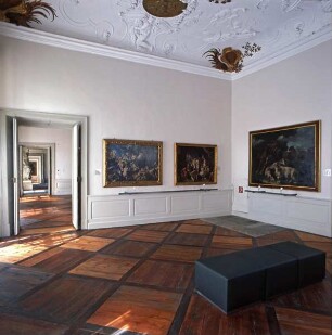 Residenzschloss Ludwigsburg — Altes Corps de logis — Östliches Appartement — Audienzzimmer & Raum 73