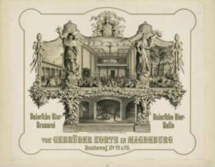 Baiersche Bier-Brauerei Baiersche Bier-Halle von Gebrüder Korte in Magdeburg