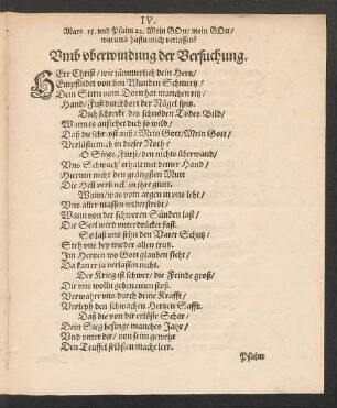 Vmb vberwindung der Versuchung.