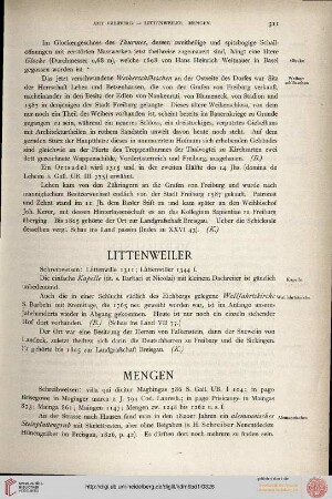 ⟦Littenweiler⟧