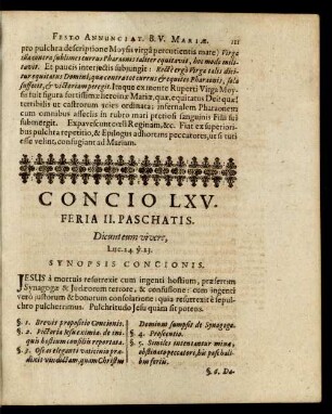 Concio LXV. Feria II. Paschatis.