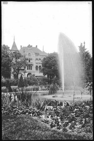 Freiberg. Partie im König-Albert-Park