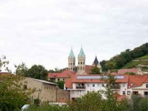Freyburg: Stadtansicht mit Marienkirche