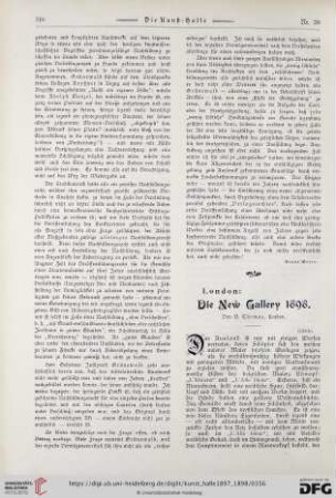 3: London: Die New Gallery 1898