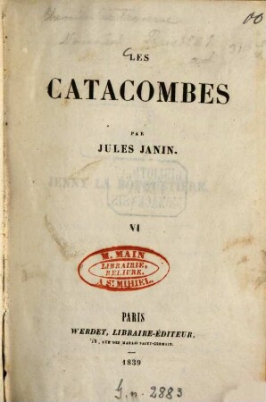 Les catacombes. 6