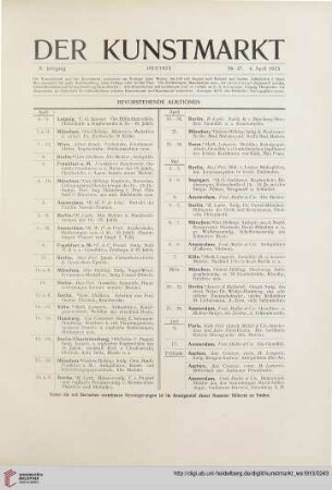 Nr. 27 (4. April 1913)