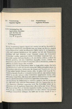 2.1 Verarbeitung digitaler Signale