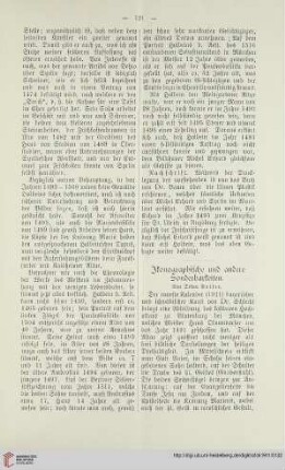 29: Ikonographische und andere Sonderarbeiten