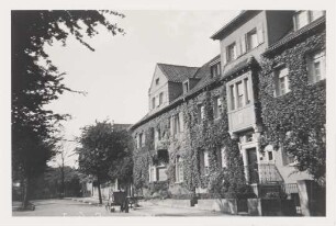 Reihenhäuser Im Gehege, Berlin-Dahlem: Seitlicher Blick in die Straße