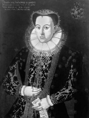 Bildnis der Maria von Raindorf, Gattin des Freisinger Erbkämmerers Sigmund von Raindorf