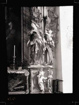 Pfarrkirche; Teil des südlichen Seitenaltars