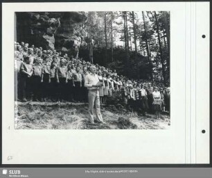 Vortrag und Ansage zum Bergsingen : Vortrag und Ansage zum Bergsingen: Reinhold Stövesand