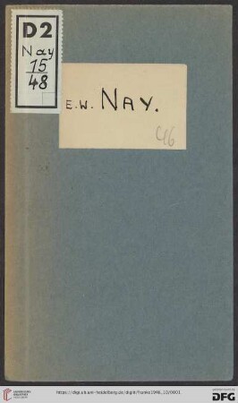 E.W. Nay : Oktober 1946