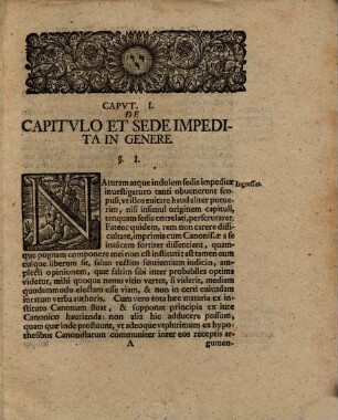 Dissertatio Ivris Canonici, De Ivribvs Capitvli Sede Impedita