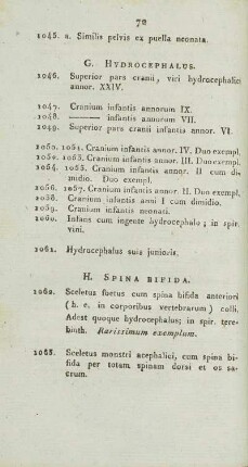 G. Hydrocephalus