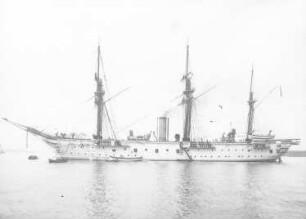 Schiffsjungenschulschiff "Gneisenau", 1877