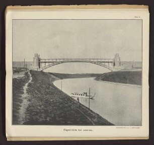Blatt 5. Bogenbrücke bei Levensau.
