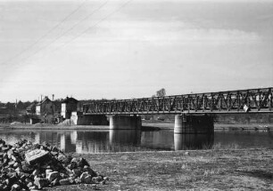 Straßen- und Eisenbahnbrücke Volkach/Main