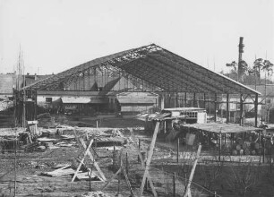 Neubau einer Halle in der Bundesanstalt für Wasserbau in Karlsruhe