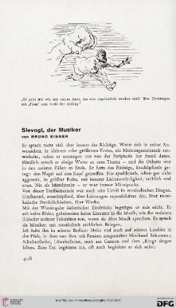Slevogt, der Musiker