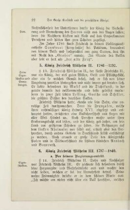 6. König Friedrich Wilhelm III. 1797-1840